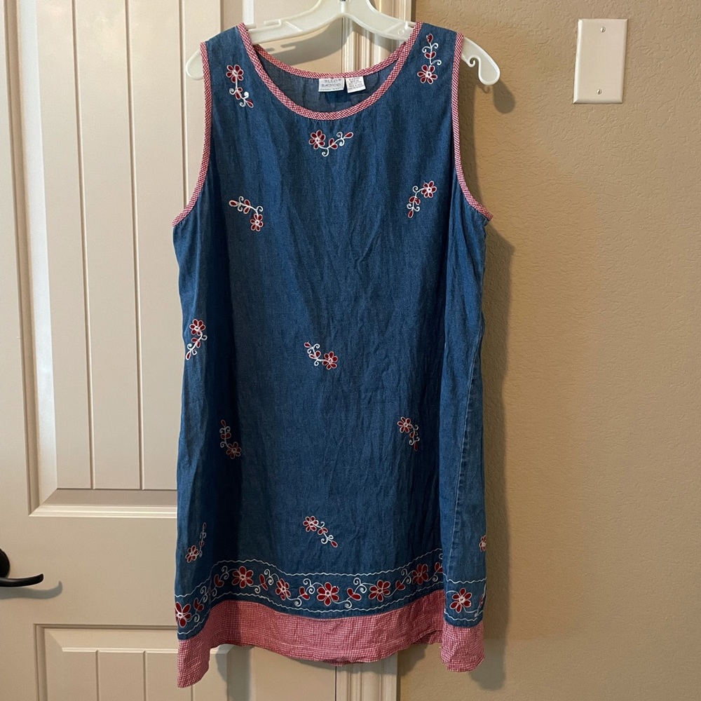 Bleu Bayou 100% Cotton Dress